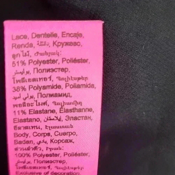 La Senza Long Black Maxi Lace Robe Sleep Size Small Medium - Picture 12 of 12